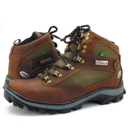 Coturno Rappel Couro Legítimo Adventure Marrom