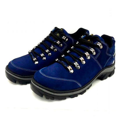 Bota Cano Baixo Resistente Couro Legítimo