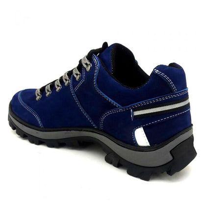 Bota Cano Baixo Resistente Couro Legítimo